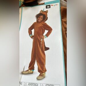 Brown Unicorn Kids Costume by Disguise. 5